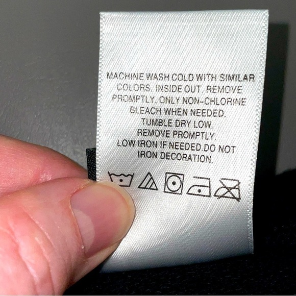 Disney Tim Burton’s Nightmare Before Christmas Sweatshirt Ruffle Hem Black/Yello - Picture 7 of 9